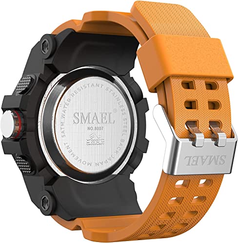 Foto 9 pulgar | Venta Internacional - Reloj Smael 8008, Digital Militar, Exterior, Impermeable, Para Hombre