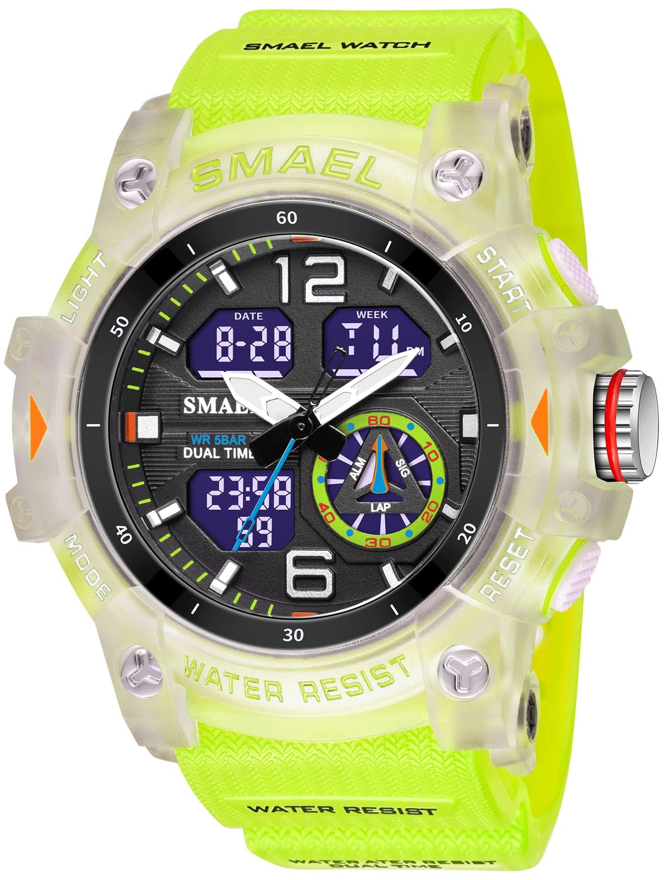 Venta Internacional - Reloj Digital Gosasa S-shock Con Alarma Led Impermeable Para Hombre