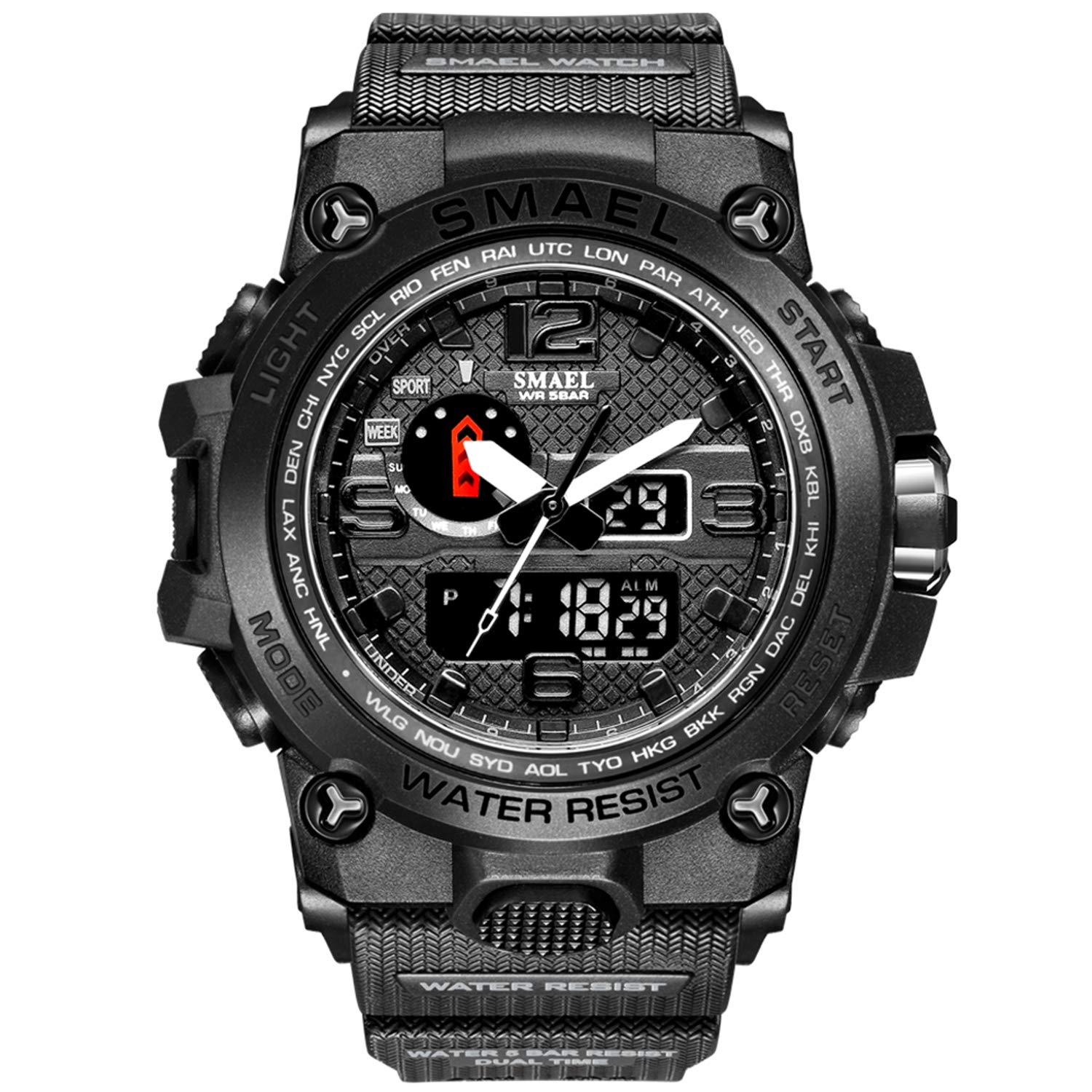 Foto 2 pulgar | Venta Internacional - Reloj Deportivo Digital Weijie 8040 Para Hombre, Resistente Al Agua, 50 M
