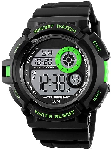 Venta Internacional - Reloj Mastop Sport Con Luz Led Digital, 50 M, Resistente Al Agua Para Hombre