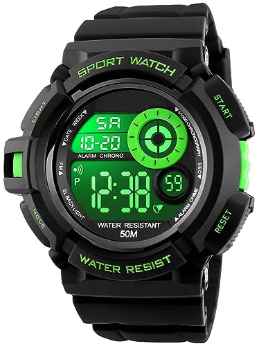 Foto 4 pulgar | Venta Internacional - Reloj Mastop Sport Con Luz Led Digital, 50 M, Resistente Al Agua Para Hombre