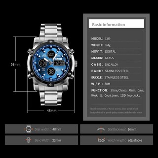 Foto 7 | Venta Internacional - Reloj Digital CNBRO para Hombre Deportivo Militar Táctico Impermeable