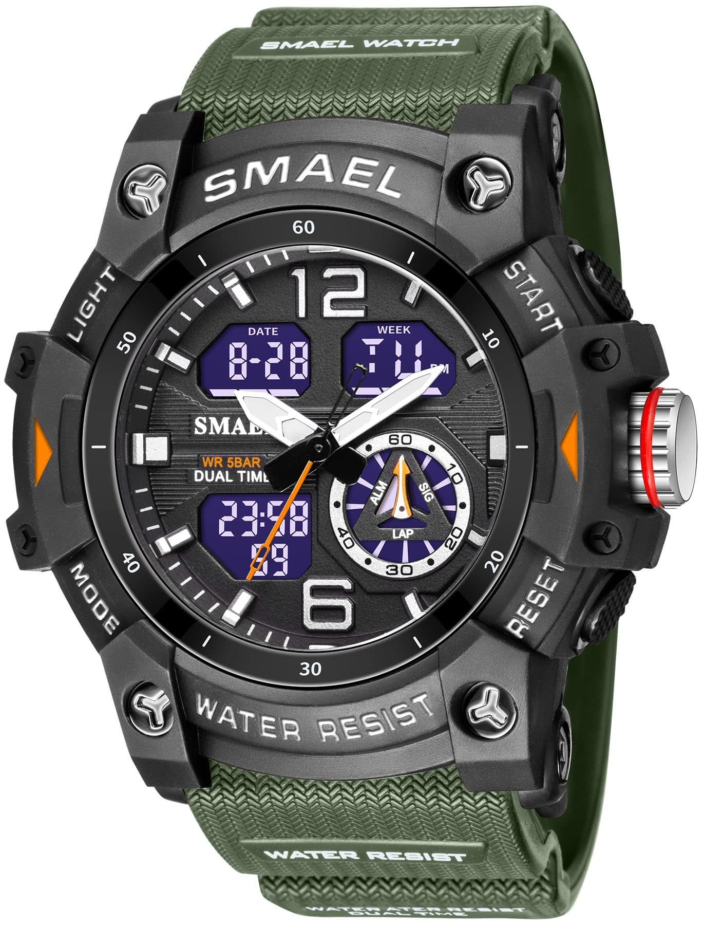 Venta Internacional - Reloj Digital Gosasa S-shock Con Alarma Led Impermeable Para Hombre