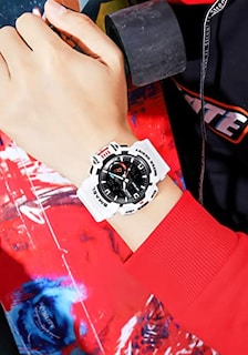 Foto 4 | Venta Internacional - Reloj Carlien, Deportivo Y Militar, Doble Pantalla, 30 M Water R, Para Hombre