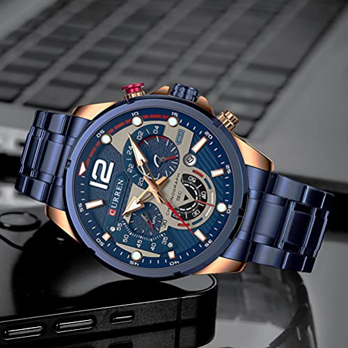 Foto 5 | Venta Internacional - Reloj Tonnier Fashion Sports Chronograph 47mm Para Hombre