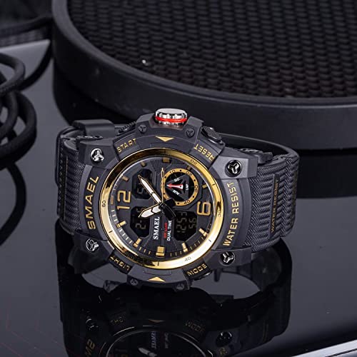 Foto 7 | Venta Internacional - Reloj Hooshu Tactical Para Hombre, Analógico, Dual D, Impermeable, 5 Atm
