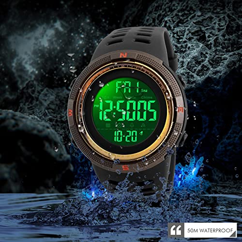 Foto 4 | Venta Internacional - Reloj Skmei Digital Sports Para Hombre, 50 M, Resistente Al Agua, Led Milita