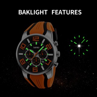 Foto 7 | Venta Internacional - Reloj Findtime Big Face Con Cronógrafo Analógico, Cuarzo, Agua, Para Hombre