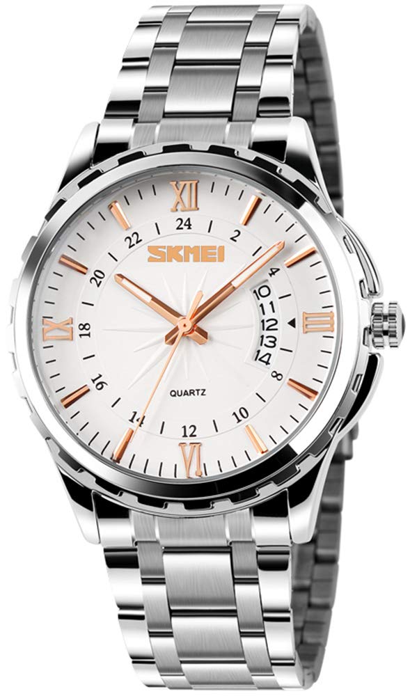 Venta Internacional - Reloj Fanmis Clásico Casual De Cuarzo Para Hombre, Acero Inoxidable
