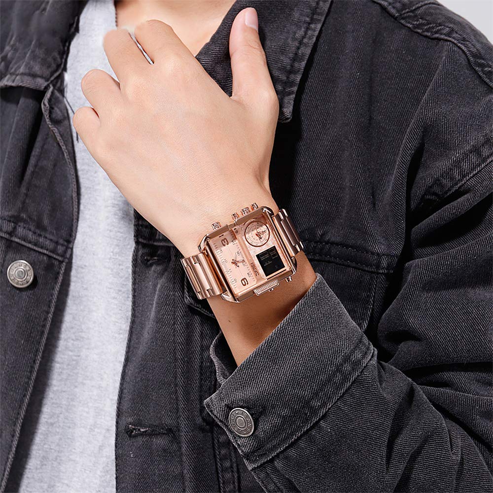 Foto 4 pulgar | Venta Internacional - Reloj Militar Digital Skmei Para Hombre, Impermeable Y Con Alarma