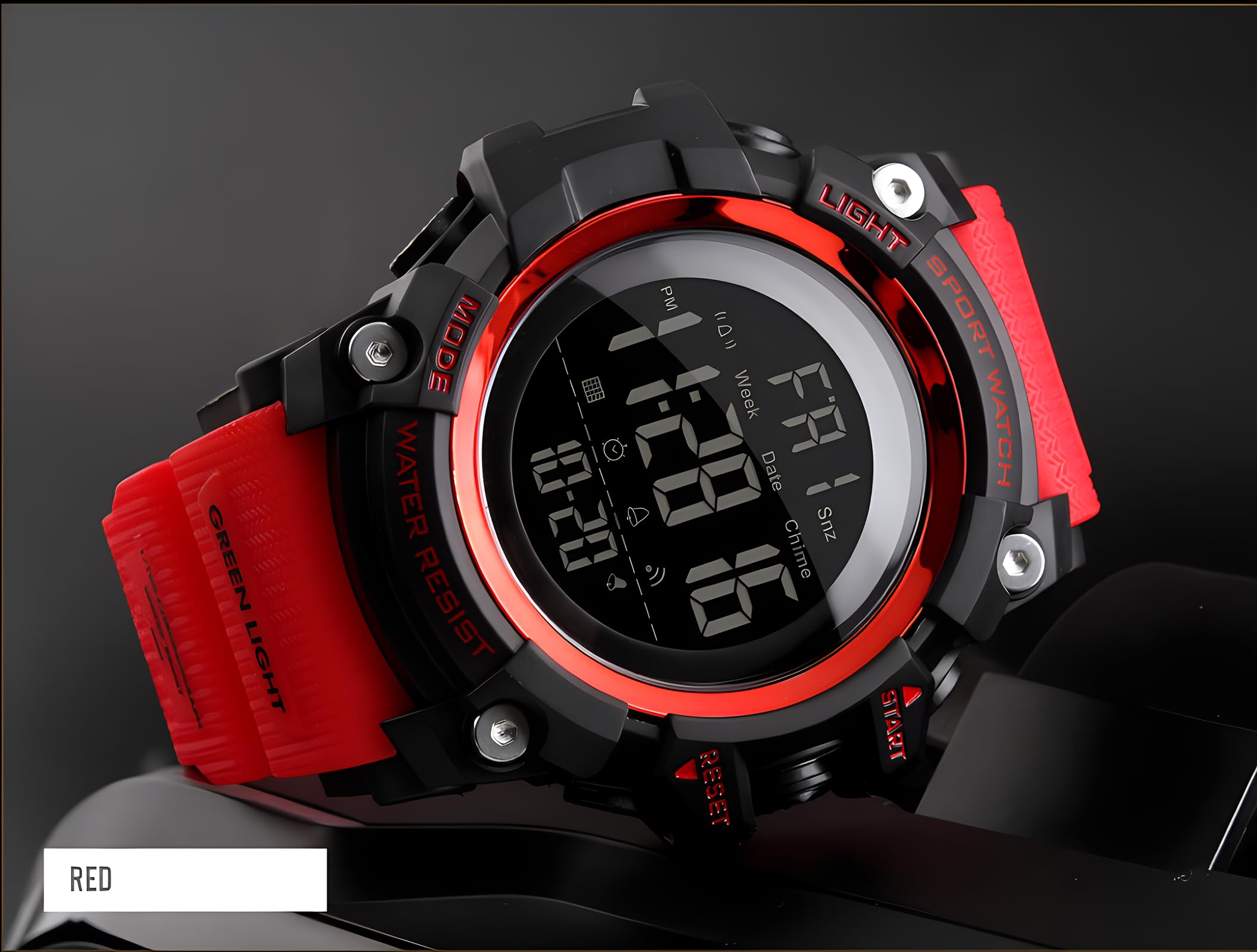 Foto 4 pulgar | Venta Internacional - Reloj Gosasa S Shock Digital Led Sports Army Waterproof
