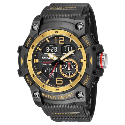 Venta Internacional - Reloj para Hombre Deportivo Negro