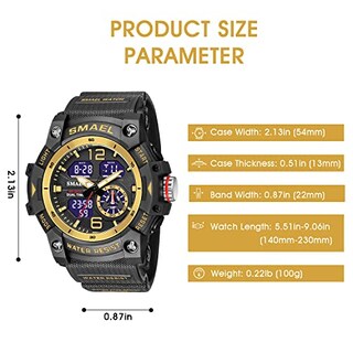 Foto 6 | Venta Internacional - Reloj para Hombre Deportivo Negro