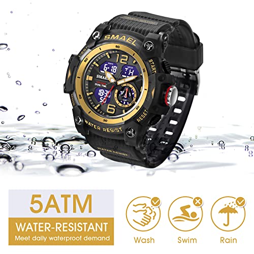 Foto 8 pulgar | Venta Internacional - Reloj para Hombre Deportivo Negro