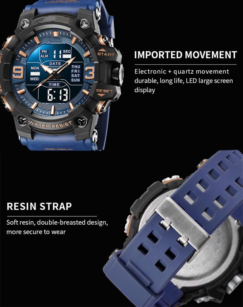 Foto 6 pulgar | Venta Internacional - Reloj Gosasa Military S-shock Sport 50 M Impermeable Para Hombre