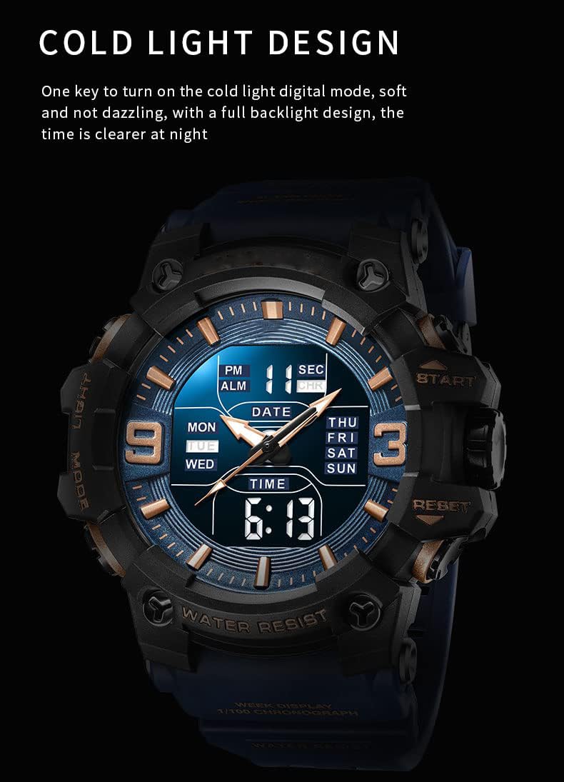 Foto 8 pulgar | Venta Internacional - Reloj Gosasa Military S-shock Sport 50 M Impermeable Para Hombre