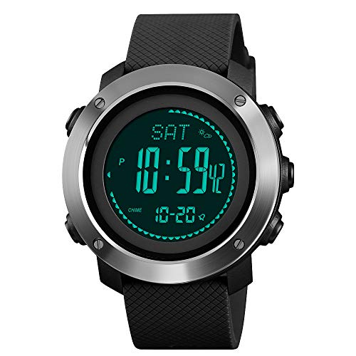 Foto 2 pulgar | Venta Internacional - Podómetro Deportivo Digital Watch Skmei Compass Para Hombre