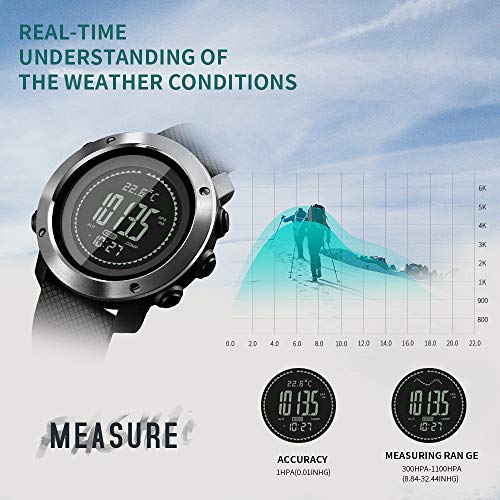 Foto 4 pulgar | Venta Internacional - Podómetro Deportivo Digital Watch Skmei Compass Para Hombre