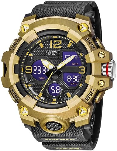 Foto 1 | Venta Internacional -Reloj Deportivo para Hombre Gosasa S-shock Resistente al Agua 50 m