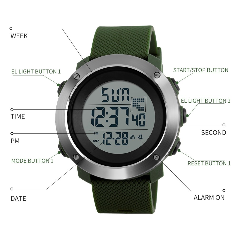 Foto 4 pulgar | Venta Internacional - Reloj Digital Bozlun Fashion Sport Para Hombre Y Mujer