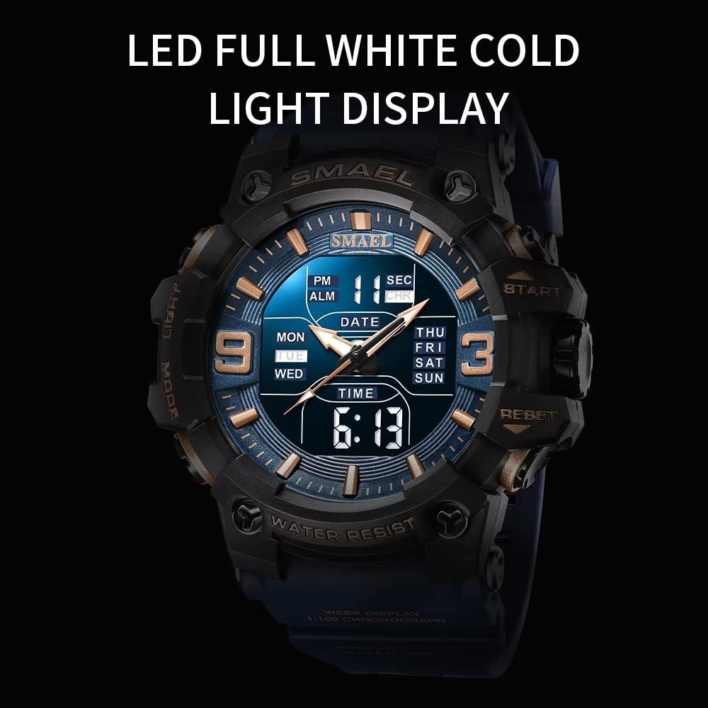 Foto 5 | Venta Internacional - Reloj Deportivo Hooshu Waterproof Military Para Hombre