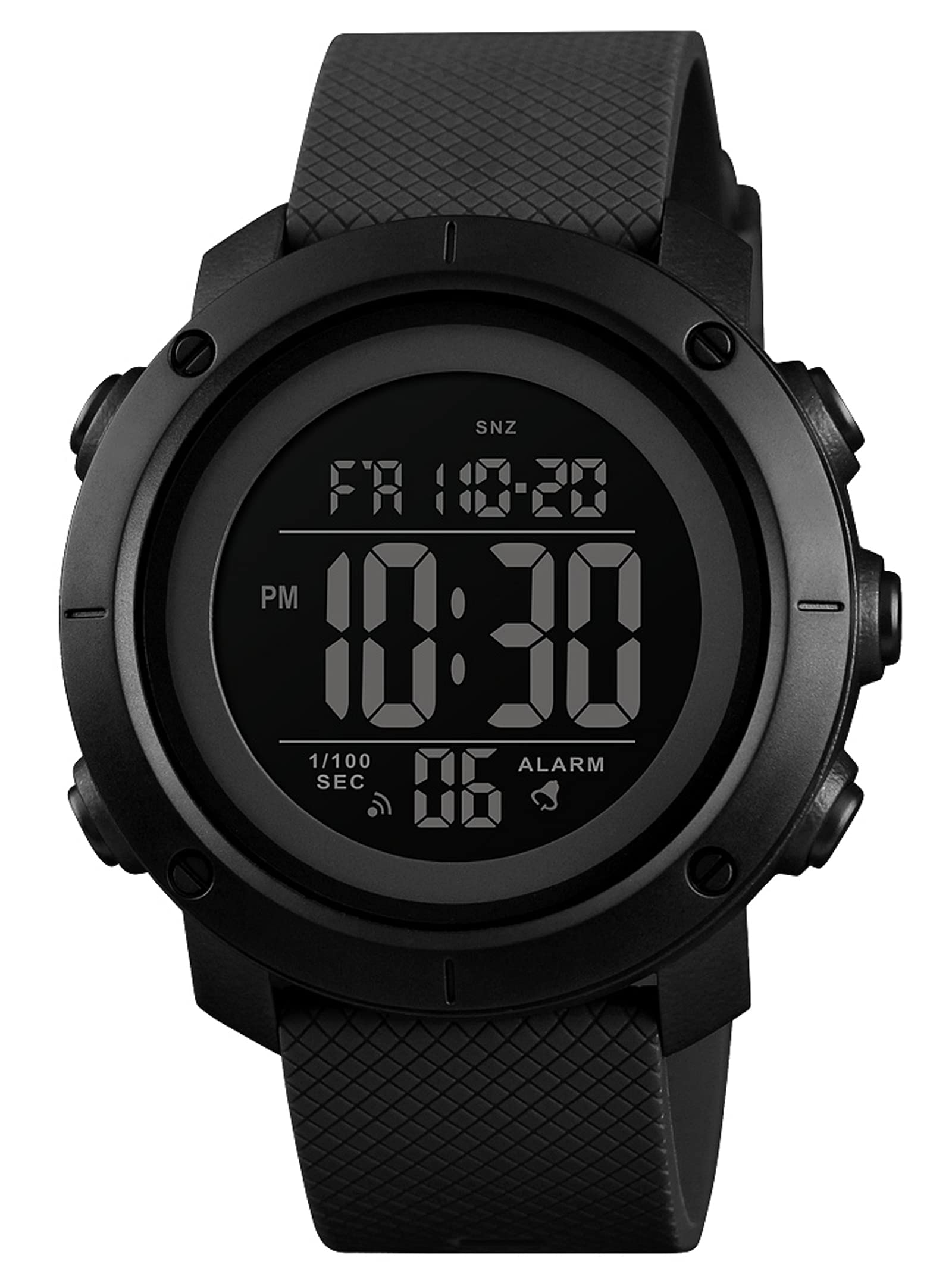 Foto 2 pulgar | Venta Internacional - Reloj Deportivo Findtime Digital Para Hombre, 5 Atm, Resistente Al Agua Con Alarma