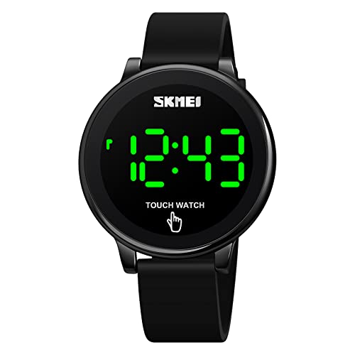 Venta Internacional - Reloj Digital Hunruy Para Hombre, Resistente Al Agua, 50 M, Con Esfera Grande