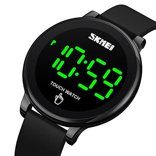 Foto 3 pulgar | Venta Internacional - Reloj Digital Hunruy Para Hombre, Resistente Al Agua, 50 M, Con Esfera Grande