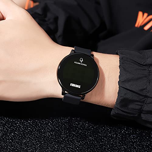 Foto 5 pulgar | Venta Internacional - Reloj Digital Hunruy Para Hombre, Resistente Al Agua, 50 M, Con Esfera Grande