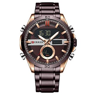 Foto 1 | Venta Internacional - Reloj Electrónico De Cuarzo Matkasur De Doble Movimiento Para Hombre, 48 Mm