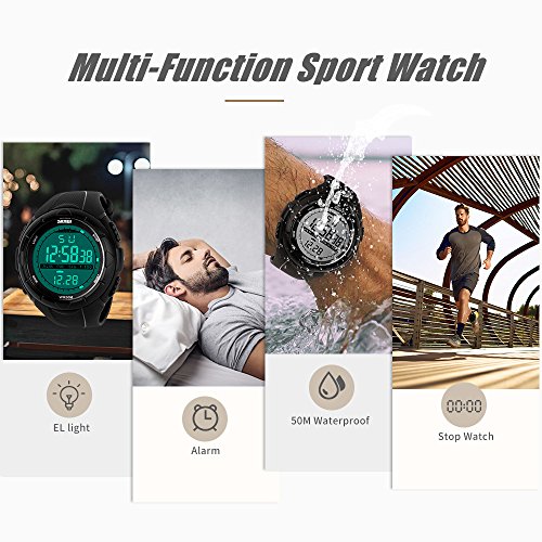 Foto 2 | Venta Internacional - Reloj Deportivo Digital Para Hombre Skmei 50 M A Prueba De Agua