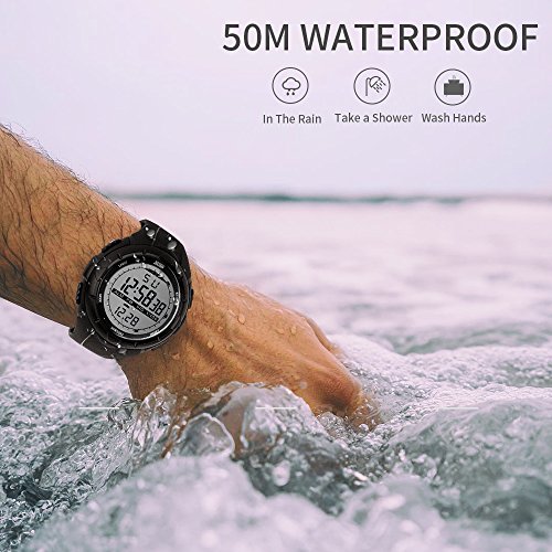Foto 5 pulgar | Venta Internacional - Reloj Deportivo Digital Para Hombre Skmei 50 M A Prueba De Agua
