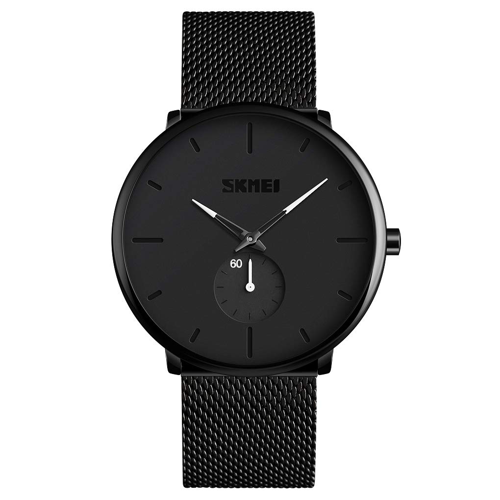 Foto 2 pulgar | Venta Internacional - Reloj De Pulsera Ultradelgado Pizitang Para Hombre De Acero Inoxidable