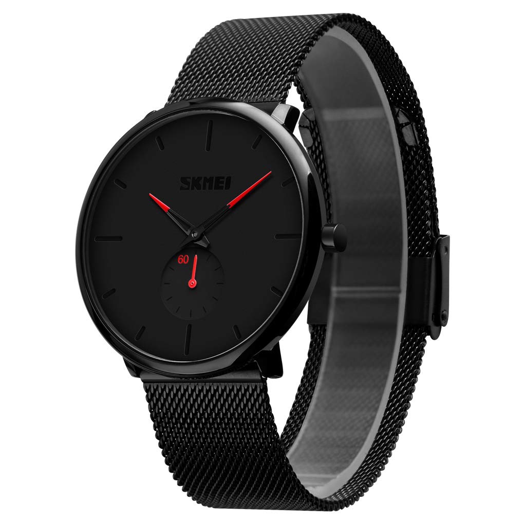 Foto 8 pulgar | Venta Internacional - Reloj De Pulsera Ultradelgado Pizitang Para Hombre De Acero Inoxidable