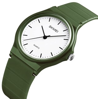 Foto 2 | Venta Internacional - Reloj De Pulsera Tonnier Youwen, Diseño Simple, Analógico, Color Verde Militar