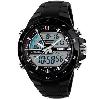 Foto 2 | Venta Internacional - Reloj Lcd Digital Analógico Skmei Manner, 50 M, Resistente Al Agua