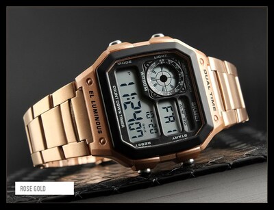 Foto 3 | Venta Internacional - Reloj De Pulsera Fanmis De Cuarzo Digital De Lujo Para Hombre Resistente Al Agua