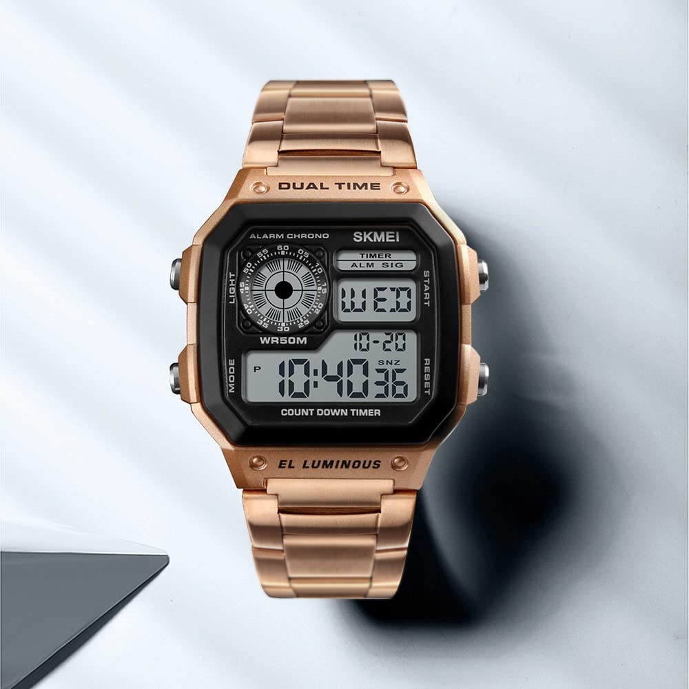 Foto 6 pulgar | Venta Internacional - Reloj De Pulsera Fanmis De Cuarzo Digital De Lujo Para Hombre Resistente Al Agua