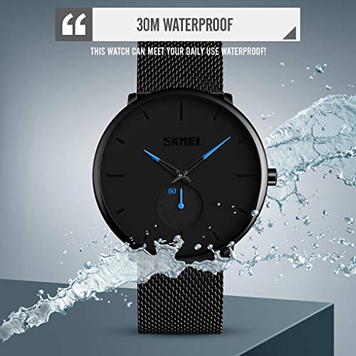 Foto 6 pulgar | Venta Internacional - Reloj Gosasa Ultra Thin Waterproof Para Hombre Con Acero Inoxidable