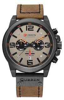 Foto 1 | Venta Internacional - Reloj para Hombre Curren Impermeable Café