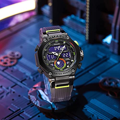 Foto 3 pulgar | Venta Internacional - Reloj Deportivo Smael Led Digital 50 M Impermeable Para Hombre