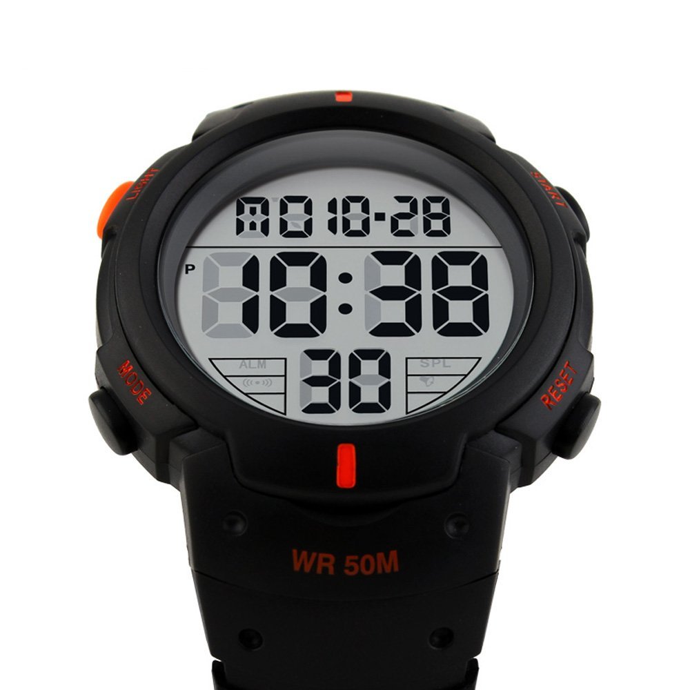 Foto 4 pulgar | Venta Internacional - Reloj Carlien Led Sports Military Para Hombre, Resistente Al Agua, 50 M