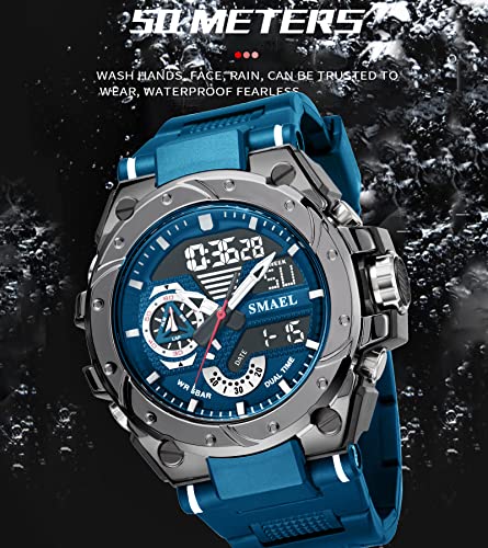 Foto 5 pulgar | Venta Internacional - Reloj Led Militar Táctico Digital Cnbro Impermeable para Hombre