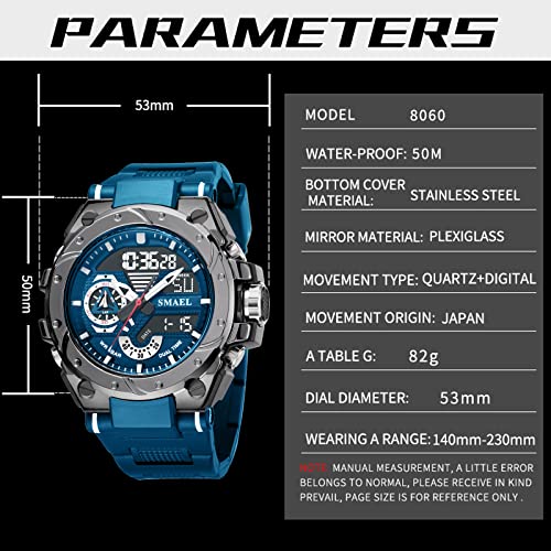 Foto 7 pulgar | Venta Internacional - Reloj Led Militar Táctico Digital Cnbro Impermeable para Hombre
