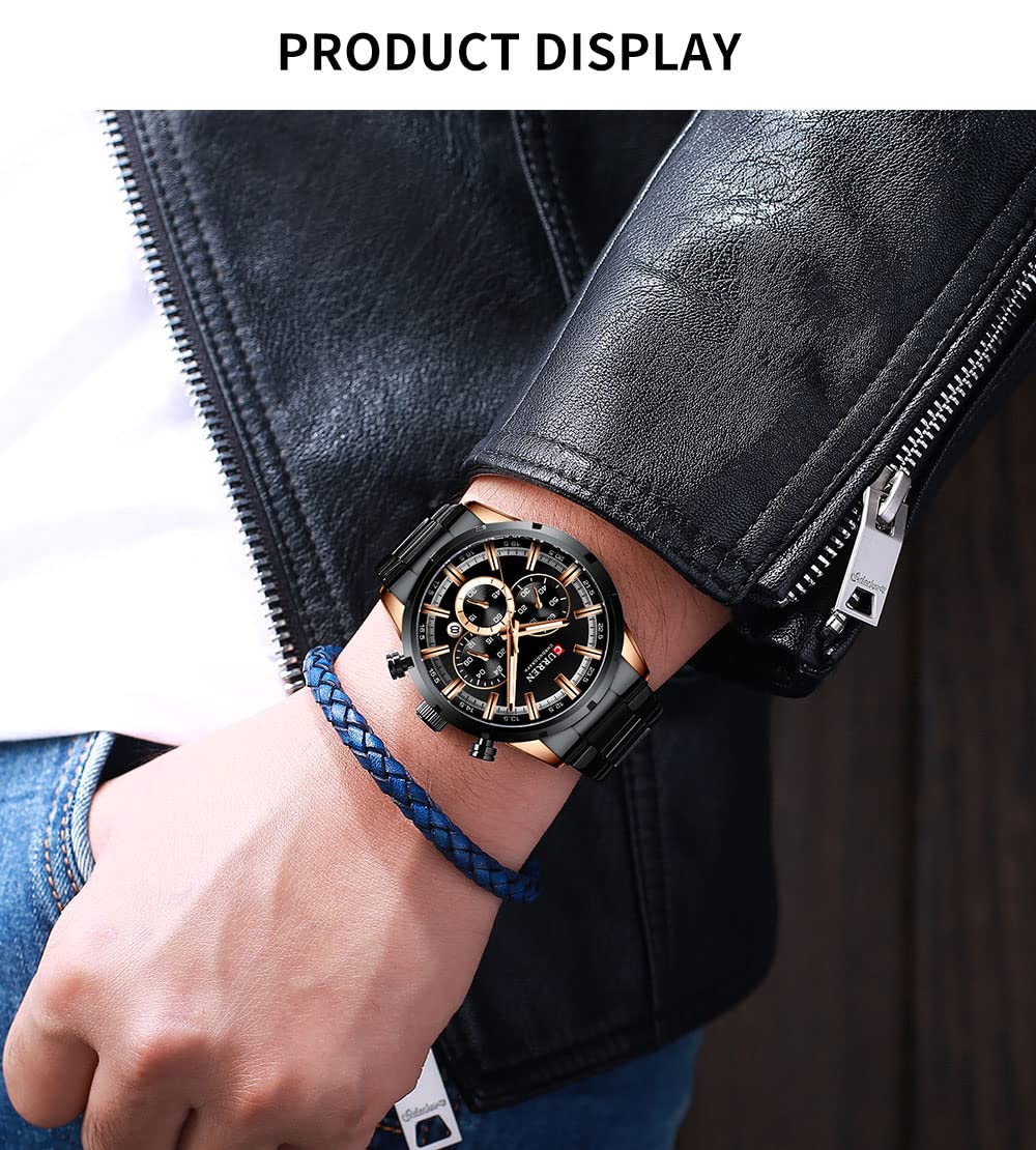 Foto 5 pulgar | Venta Internacional - Reloj Matkasur Para Hombre, Para Citas, Deportes, Resistente Al Agua, 30 M A 50 M