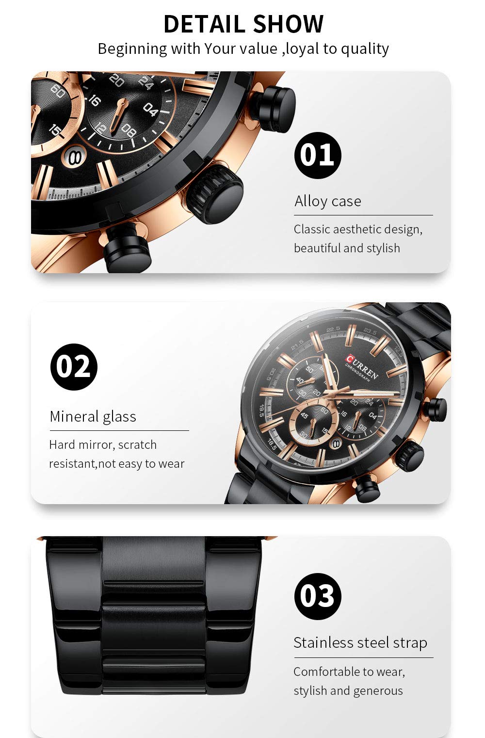 Foto 7 pulgar | Venta Internacional - Reloj Matkasur Para Hombre, Para Citas, Deportes, Resistente Al Agua, 30 M A 50 M
