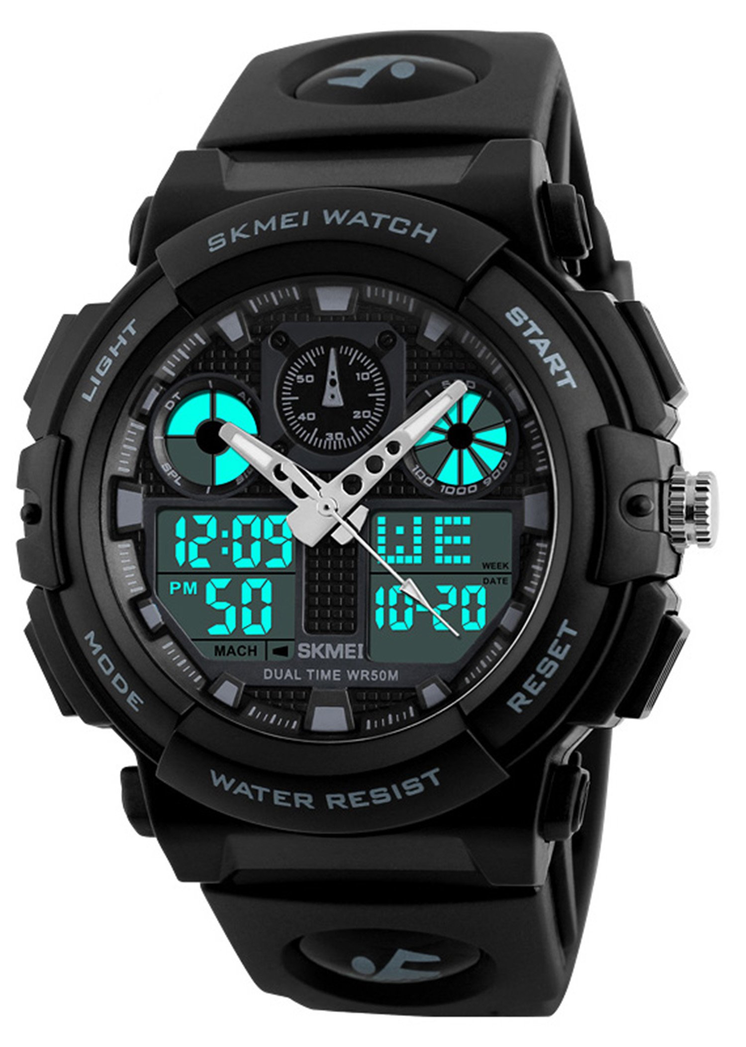 Foto 2 pulgar | Venta Internacional - Reloj Gosasa Shock Para Hombre, Deportes Al Aire Libre, Led Digital, Negro