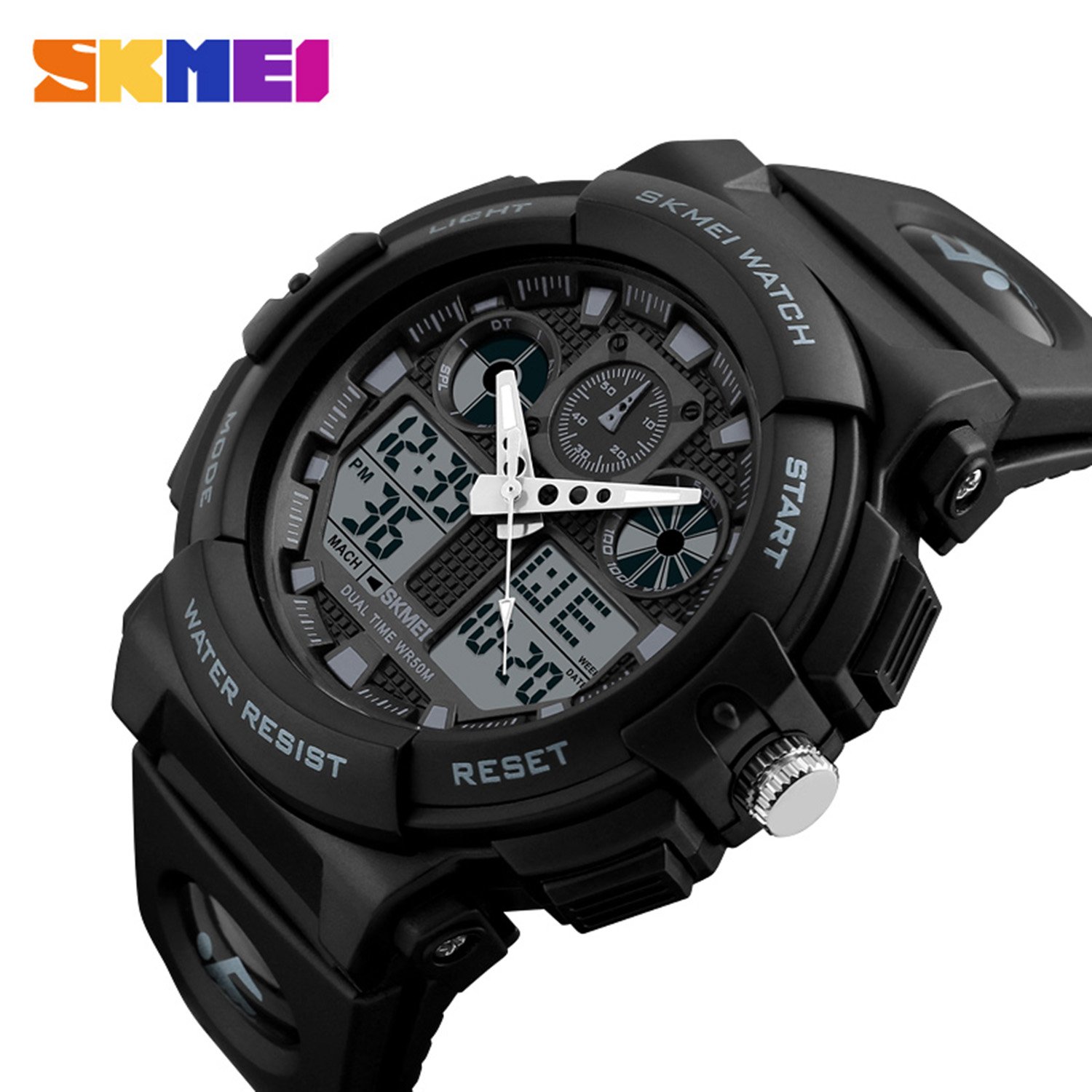 Foto 4 pulgar | Venta Internacional - Reloj Gosasa Shock Para Hombre, Deportes Al Aire Libre, Led Digital, Negro
