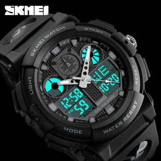 Foto 4 | Venta Internacional - Reloj Gosasa Shock Para Hombre, Deportes Al Aire Libre, Led Digital, Negro