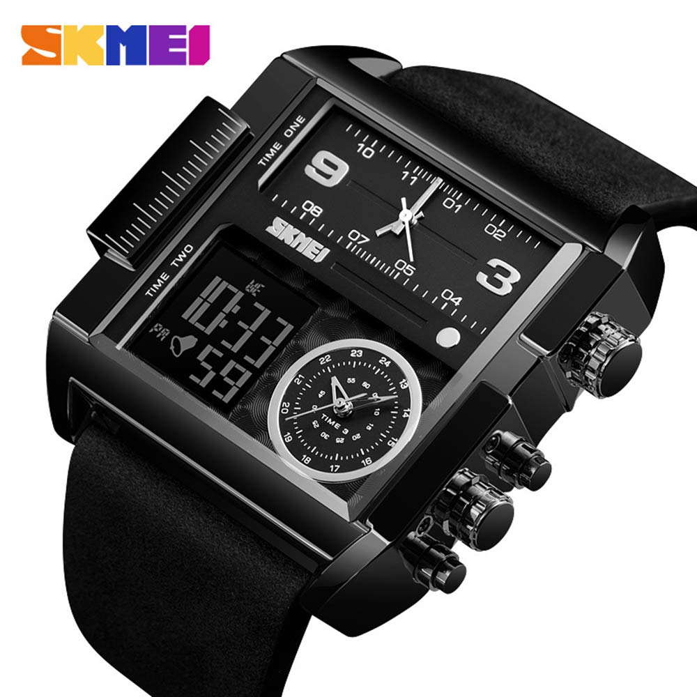 Foto 7 pulgar | Venta Internacional - Reloj Deportivo Digital Gosasa para Hombre con Correa de Piel 3atm
